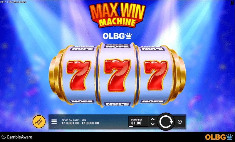 Max Win Machine slot max win screenshot