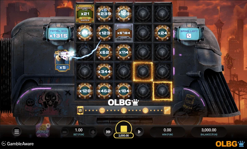Money Train 5 slot Free Spins feature screenshot