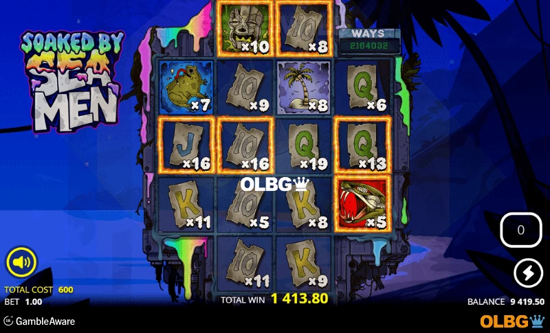 Soaked by Seamen slot Super Rigged Spins feature screenshot