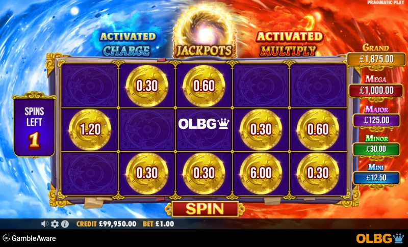 Spellmaster slot Resins feature screenshot