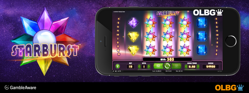Starburst slot mobile screenshot