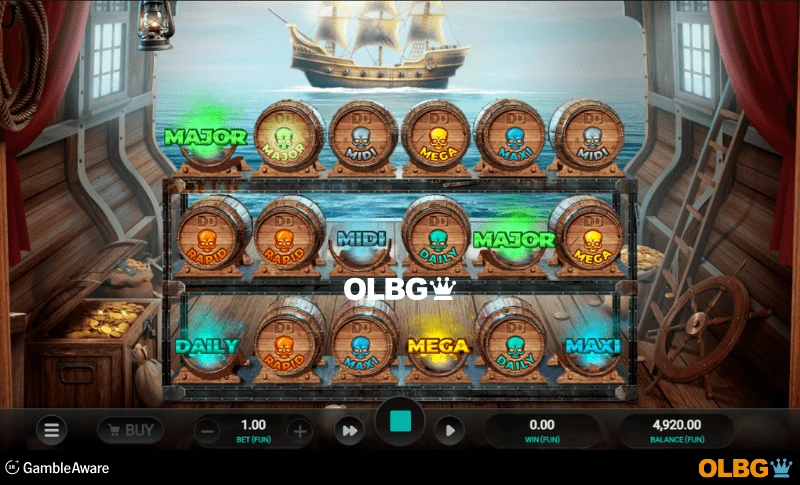 Treasure Tumble Dream Drop slot Dream Drop feature screenshot