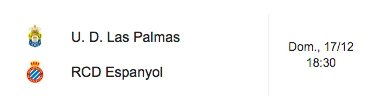 las palmas vs espanyol